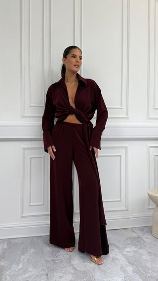 Celina set Multiway top and trousers co ord set sample sale