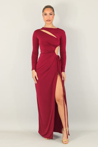 Phoenix Long sleeve maxi dress